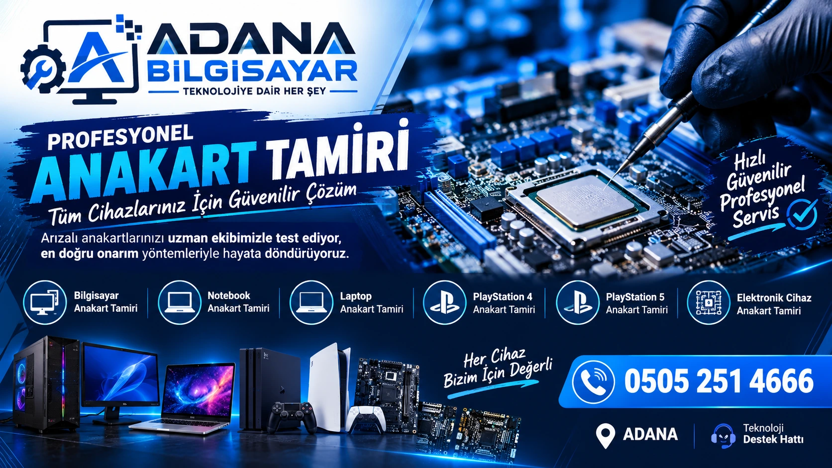 Adana Anakart Tamiri